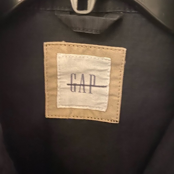 Gap black utility button zipper down jacket XS - Picture 3 of 10